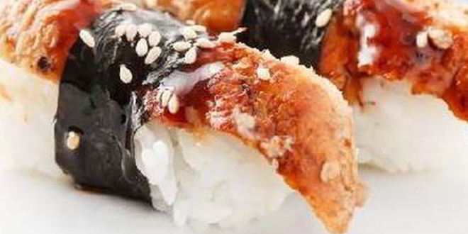 Рецепт Нигирей-суш с угрем