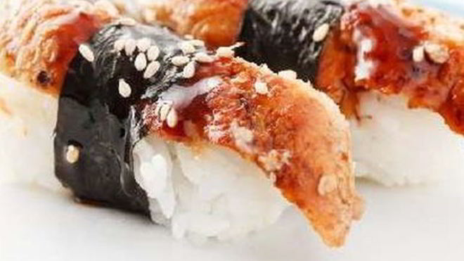 Рецепт нигирей-суш с угрем