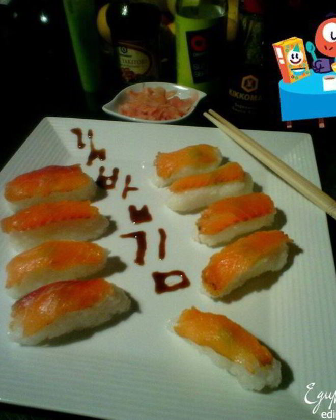 Рецепт нигирей суши