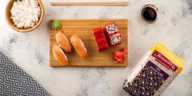 Рецепт Ролла Калифорния и суши Нигири