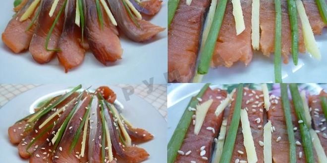 Рецепт сашими из лосося