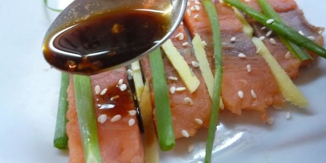 Рецепт сашими из лосося