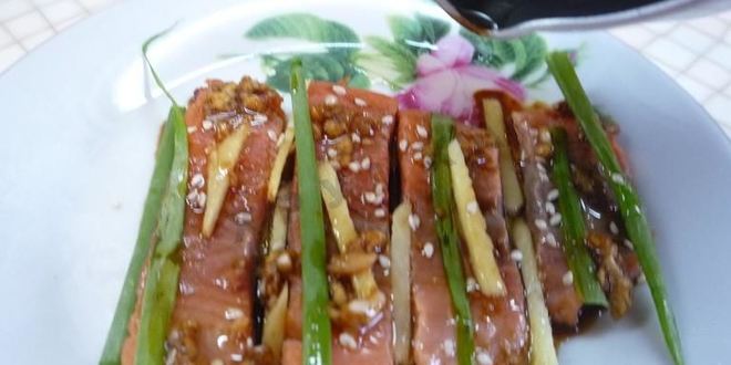 Рецепт сашими из лосося