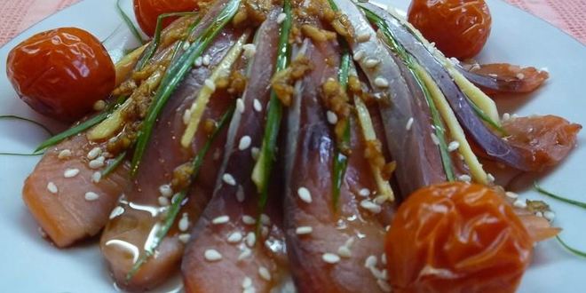 Рецепт сашими из лосося