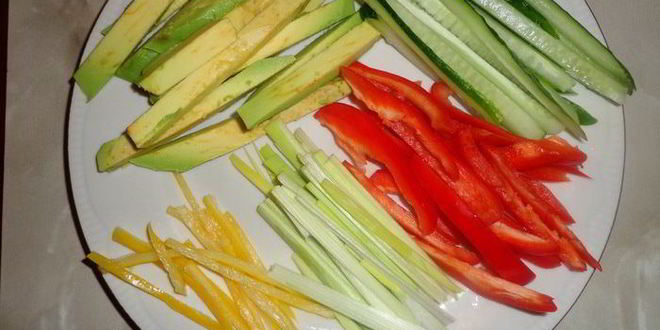 Рецепт суш для романтического вечера