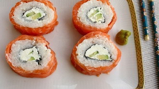 Рецепт суш филадельфия
