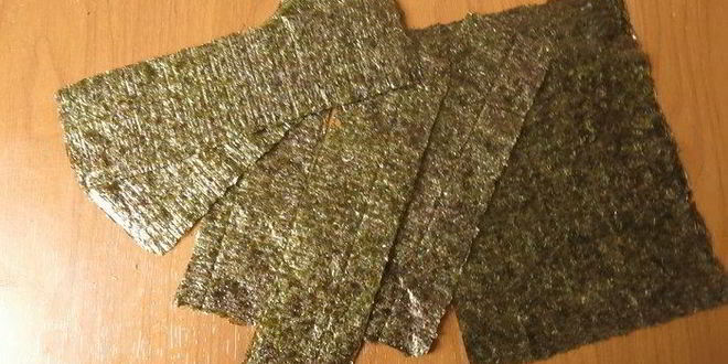 Рецепт суш листья