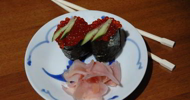 Рецепт Суш-лодочек с икрой