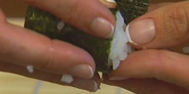 Рецепт суш-лодочек с икрой