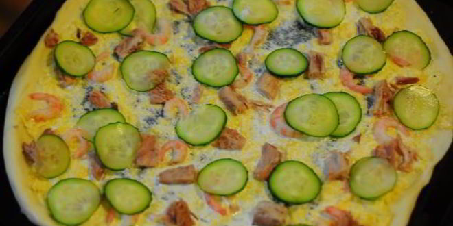 Рецепт суш-пиццы