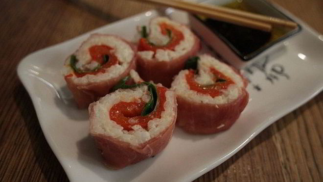 Рецепт суш по-итальянски