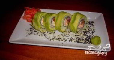 Рецепт Суш с авокадо