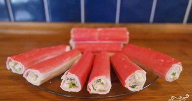 Рецепт Суш с крабовыми палочками