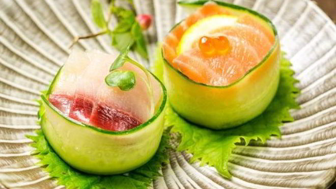 Рецепт суш с огурцом
