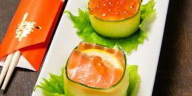 Рецепт суш с огурцом