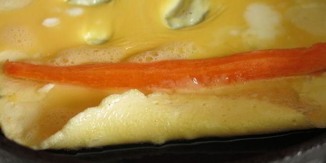 Рецепт суш с омлетом цыплята