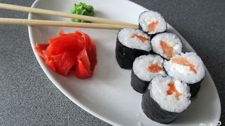 Рецепт Суш с семгой