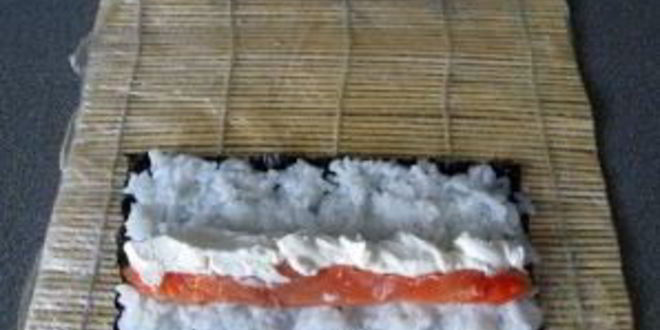 Рецепт суш с семгой