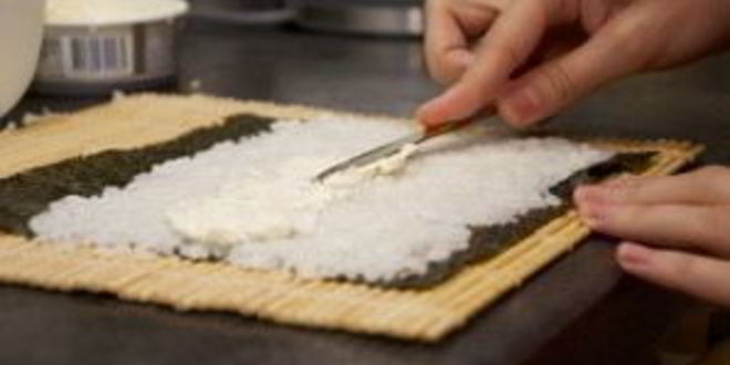 Рецепт суш с сыром