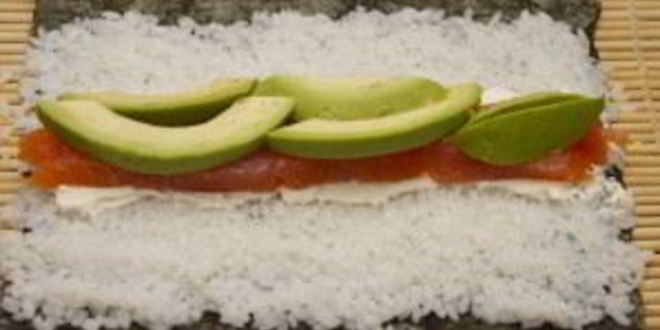 Рецепт суш с сыром