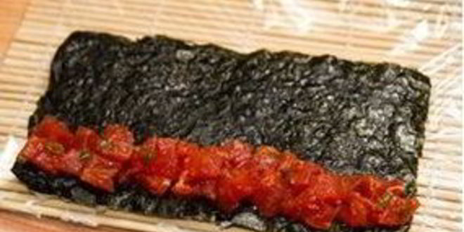 Рецепт суш с тунцом