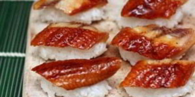 Рецепт суш с угрем