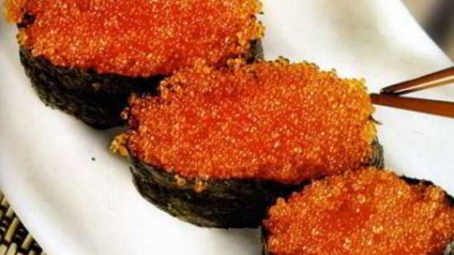 Рецепт суш тобико