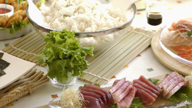 Рецепт суш-торта