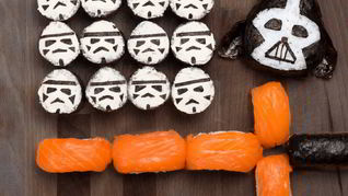 Рецепт Суш в стиле Звездных войн