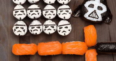 Рецепт Суш в стиле Звездных войн