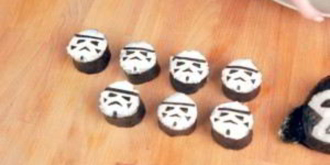 Рецепт суш в стиле звездных войн