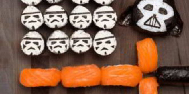 Рецепт суш в стиле звездных войн