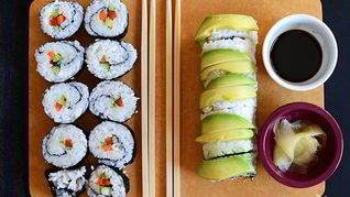 Рецепт Суш вегетарианских