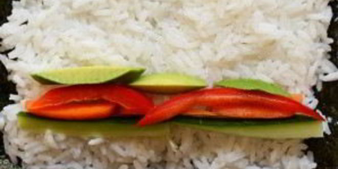 Рецепт суш вегетарианских