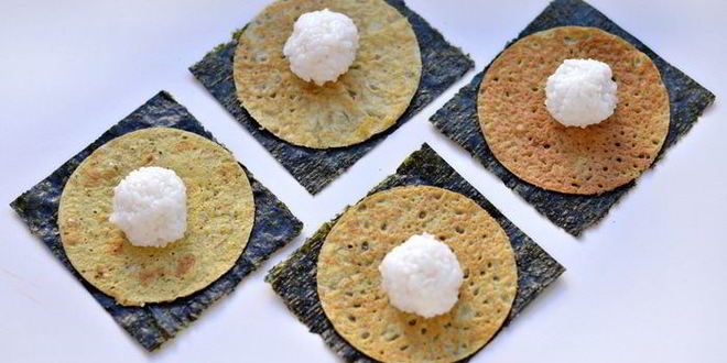 Рецепт суш восточный цветок