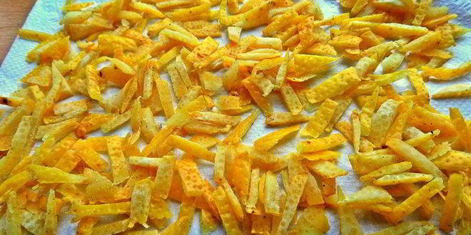 Рецепт цедры лимона