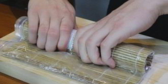 Рецепт запеченных суш