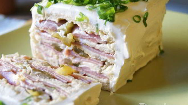 Рецепт большого сэндвича