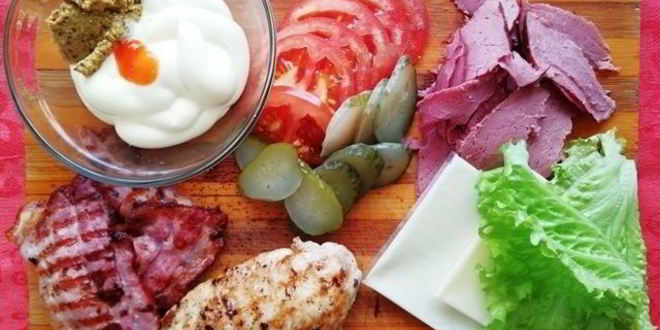 Рецепт клаба-сэндвичей с хлебом из булгура