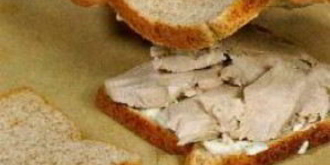 Рецепт куриного сэндвича с кресс-салатом