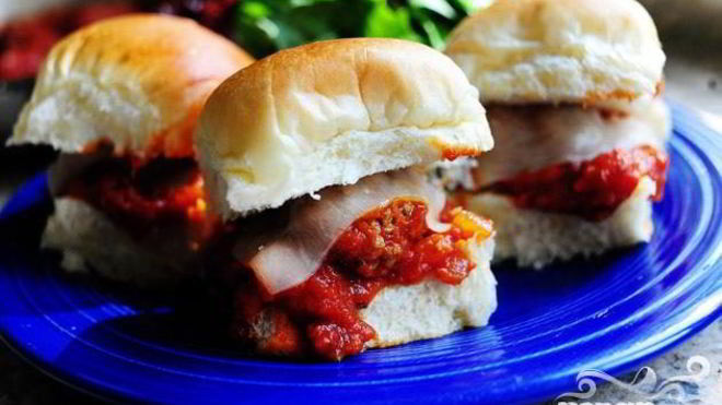 Рецепт мини сэндвичи