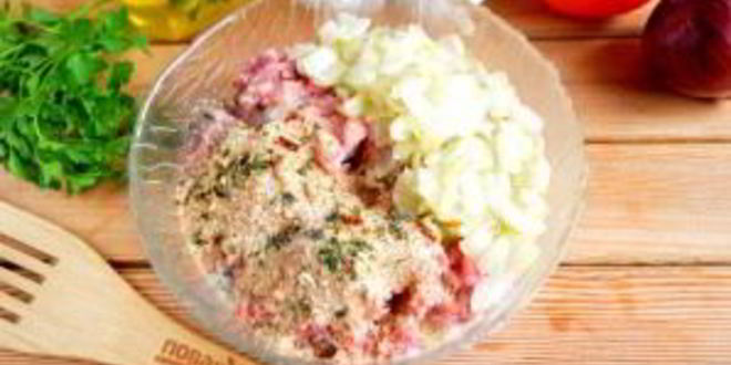 Рецепт сэндвича с мясными шариками