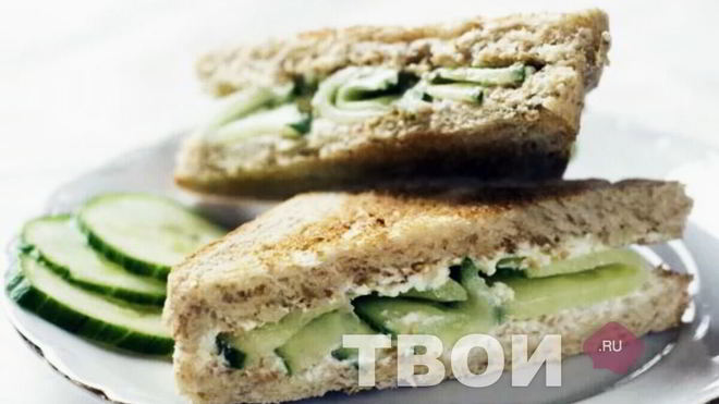 Рецепт сэндвича с огурцом по-английски