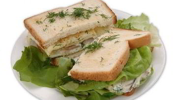 Рецепт Сэндвича с омлетом из норвежской сельди