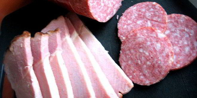 Рецепт сэндвича с ветчиной и салями