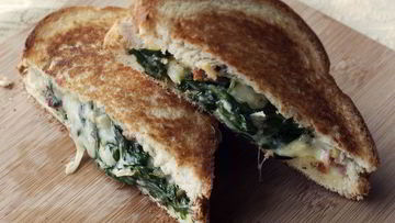 Рецепт Сэндвича со шпинатом и артишоком