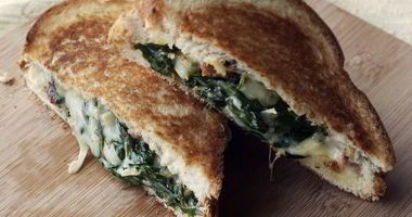 Рецепт Сэндвича со шпинатом и артишоком