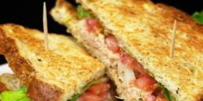 Рецепт сэндвичей с салатом из тунца