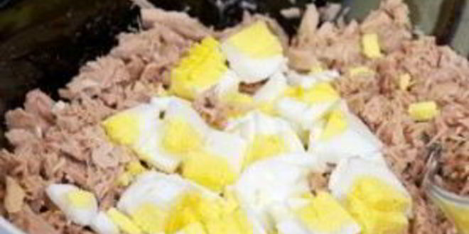 Рецепт сэндвичей с салатом из тунца