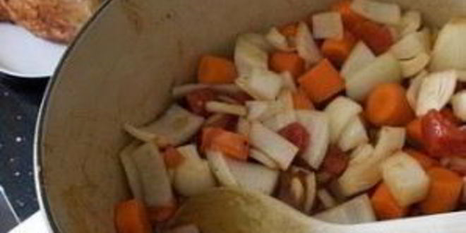 Рецепт сэндвичей со свининой, жареной в пиве с овощами